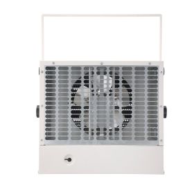 VEVOR Electric Garage Heater, 5000-Watt Digital Fan-Forced Wall/Ceiling Mount Shop Heater, with Remote Control Overheat Protection