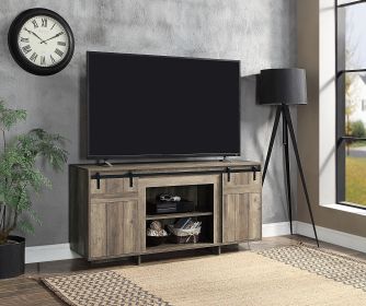 Bellarosa Gray Washed Finish TV Stand