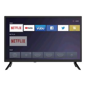 Supersonic 24" Smart HDTV DLED HD WiFi with 3 HDMI Inputs and 2 USB Inputs