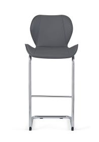 Charlotte 4PC BAR STOOL GREY SET