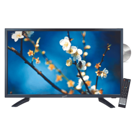 Supersonic 22" 12 Volt AC/DC LED HDTV with DVD Player, USB, SD Card Reader and HDMI