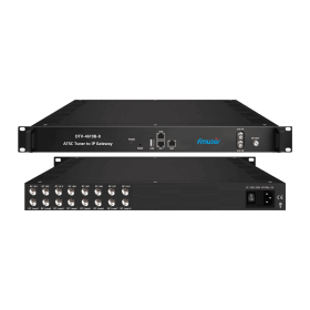 FMUSER DTV-4619B 8/16/24 FTA DVB- S/S2/S2X (DVB-C/T/T2/ISDB-T/ATSC) or 2/1 ASI and 1 USB in 8/16/24 MPTS+2MPTS or 256/512/1024 SPTS through 2 IP (Color: DTV-4619B-8 8 FTA ATSC)